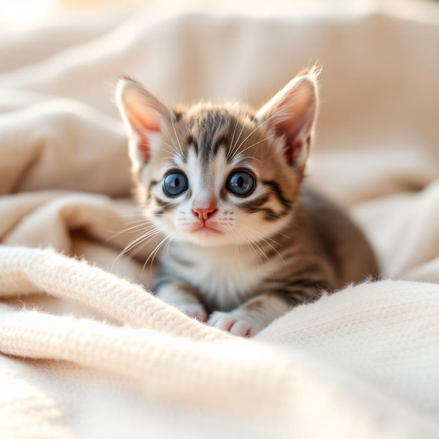 Dune, a cat cared for by Meow Dubai