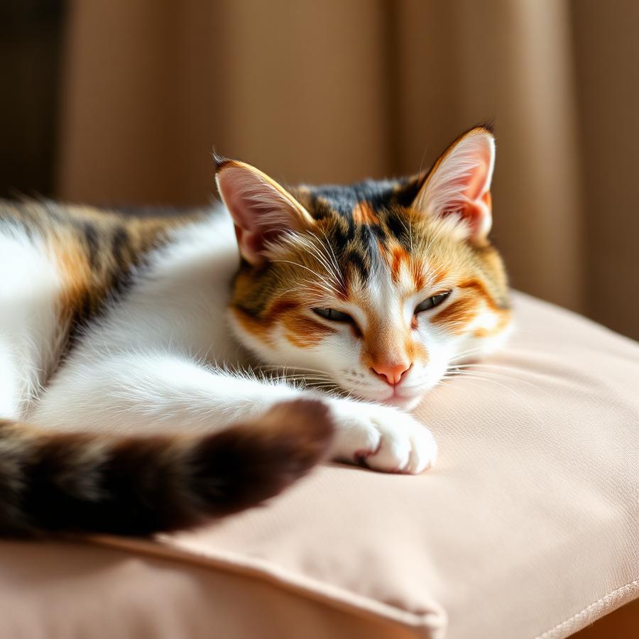 Layla, a cat cared for by Meow Dubai