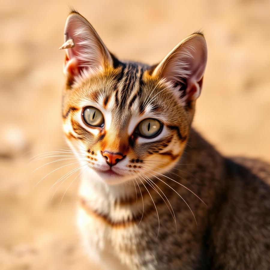 Rami, a cat cared for by Meow Dubai